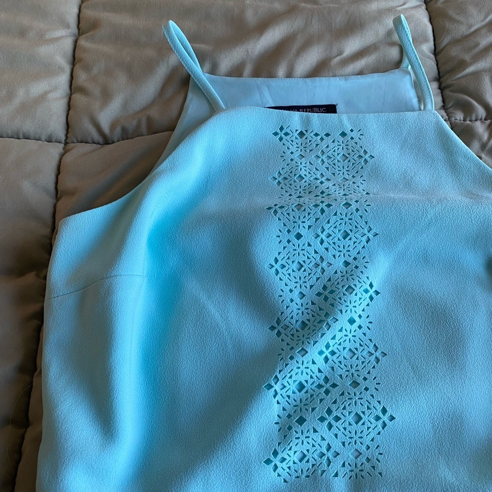 Banana Republic Factory Eyelet Cutout Dress
